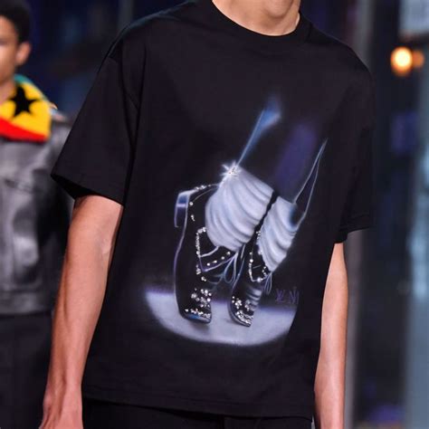 louis vuitton michael jackson tee